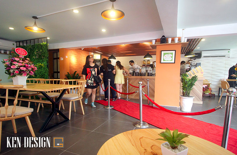 Thiết kế quán trà sữa Finncha